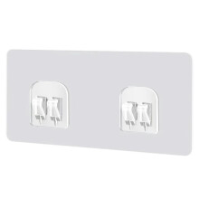 20Pcs Shower Adhesive Hooks, No Drilling Required,Shower Shelf Adhesive for Bathroom Organization