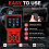 V518 Professional OBD2 Diagnostic Scanner for Automotive Engine Fault Code Reading and Erasing 6