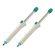 2pcs Desoldering Pump Manual Solder Sucker Vacuum Strong Suction Heat-Resistant Desolder Tool for Electronics Repair DIY