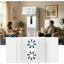Verstelbare Luchtconditioner Deflector Om Directe Luchtstroom van de Luchtconditioner Te Voorkomen, Deflector voor Thuis, Studentenhuis, Appartement