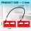 2 Pack Outboard Steering Locks Keep Motor in Position When Towing, Hydraulic Steering Clip for Boat 7