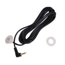 5X Rádio Automotivo de 3,5 mm com Microfone Externo Viva-Voz para Sportage 2011-2013 Compatível com para Accent Solaris