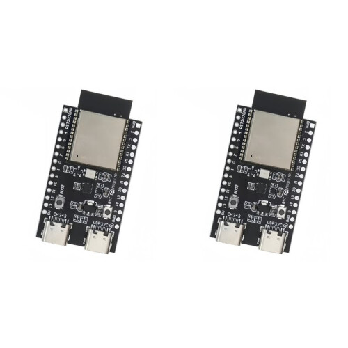 2X ESP32-C6 ESP32 WiFi+ Internet of Things Dual Type-C Development Board ESP 32 Core Board ESP32-C6-Dev Kit