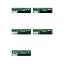 5Pcs 7+15Pin 2.5 Female to 3.5 Inch IDE Adapter Converter Male 40 Pin Port for ATA 133 100 HDD CD DVD Serial