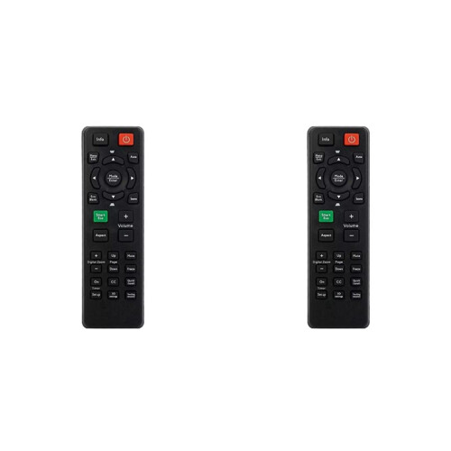 2X Projector Remote Control for  Projector for  MX661 MS521 MS504 TS537 TX538 MS524