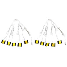 2X AAA Virtual Eliminators USB Powered Battery Eliminators for Christmas Tree Lights LED Lights Decoration 5-1