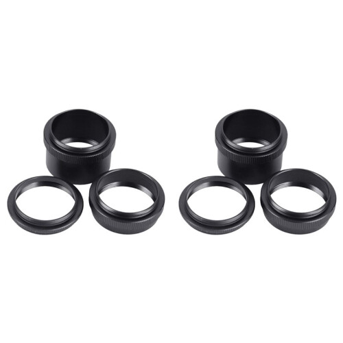 2X Makroförlängningsrör 7mm/14mm/28mm för M42 Närbildsadapter Makroförlängningslinsadapterrörringar