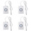 4X USB NFC Card Reader Writer ACR122U-A9 China Contactless RFID Card Reader Windows Wireless NFC Reader 2