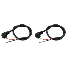 2X für Citycoco Stromanschlusskabel Ladebuchse Verlängertes Winkelkabel für Citycoco Elektrorollerteile 70cm