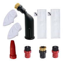 Spazzola Sprinkler Ugello Testa Mop Panno per SC1 SC2 SC3 SC4 Spazzola Rotonda di Pulizia per Pulitore un Vapore Spazzatrice