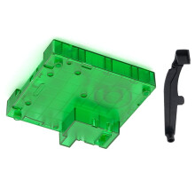 Translucent Case Console Base Shell Replacement for Gameboy Player DOL-017 for NGC Gamcube Console