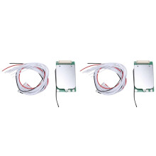 2X BMS 13S 48V 18650 Lithium Batterie Ladeplatine Common Port Kurzschluss-/ÜBertemperaturschutz für Escooter (30A)