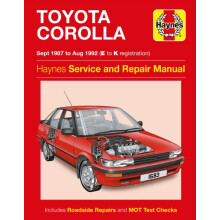 Toyota Corolla Service And Repair Manual by Haynes Publishing Paperbac