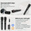 2X Universal U-Segment Rechargeable Wireless Microphone One-to-Two Microphone U-Segment Home K Singer Handheld 10