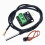 3X DS18B20 Temperature Sensor Module Kit Waterproof 100CM Digital Sensor Cable Probe Terminal Adapter for 2