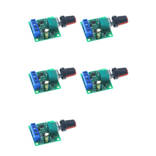 5X  1.8V 3V 5V 6V 12V 2A PWM Motor Speed Controller Low Voltage Motor Speed Controller PWM 0-