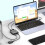 2X USB3.0 Printer Sharer  USB 3.0 Bidirectional Switcher 2 in 1 Out 2 Computers Share 1 Printer Keyboard Mouse USB 6