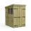 4 x 5 Pent Shed Tanalised (Double Door, With Windows) 2