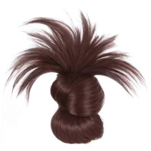 (Dark Bown) Messy Bun Hair Piece Fake Hair Bun Hair Pieces for Women for Daily Wear