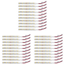 30Pcs 10Cm Waterproof Red 5050 Led Strip Lights 12V Caravan Boat Car