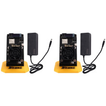 2X Mineiro Bitax Gamma 601 BTC Solo com Suporte 1.2TH/S 18W BM1370 Chip ASIC da S21 Pro Bitcoin BTC Plug UE