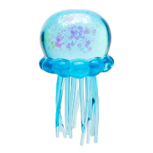 (Blue) Jellyfish Jelly Squish Stress Toy Fidget Sensory Squeeze Squishy Toy