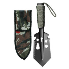 Backpacking Shovel Multi-purpose Hand 9-in-1 Shovels for Digging Survival Multitool Tool