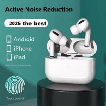 (Pink) 2025 Wireless Bluetooth Earbuds Stereo In-Ear Headphones Touch Control Noise Cancelling Gaming Handfree Headset