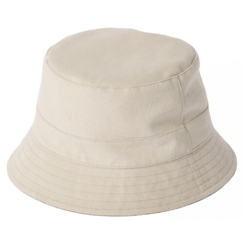 (Grape, S) (Stone, L) Failsworth Reversible Cotton Bucket Sun Hat