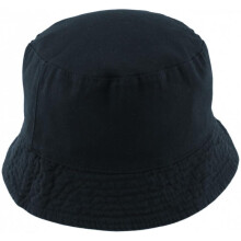 (Camo Greens, L) (Navy/Khaki, L) Tom Franks Mens Reversible Cotton Bucket Sun Hat