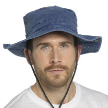 (Blue, M/L) (M/L, Blue) Men Sun Hats Safari UV Protection Breathable Hat