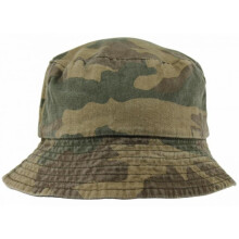 (Green, 3-6yrs) (Green, 7-10yrs) Bertie & Bo Boys Reversible Camouflage Cotton Sun Hat