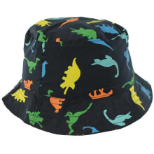 (Cream, 6-12mths) (Blue, 6-12mths) SSP Hats Dinosaur Cotton Sun Hat