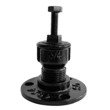 Thickened Iron Pipe Water Pipe Staircase Industrial Wind Fixed Bracket Stair Railing Wall Support Fixings 2 Pieces