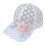 (White, One Size) (One Size, White) Women Flower Embroidered Baseball Cap Low Profile Sun Hat Adjustable Unstructured Dad Hat 1