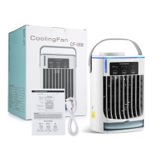 Mini Climatizador USB com Humidificador Silencioso
