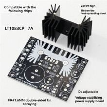 Adjustable Linear Regulated Power Supply Board LT1083 7A Output Filament Voltage Regulation DIY Electronics Kit