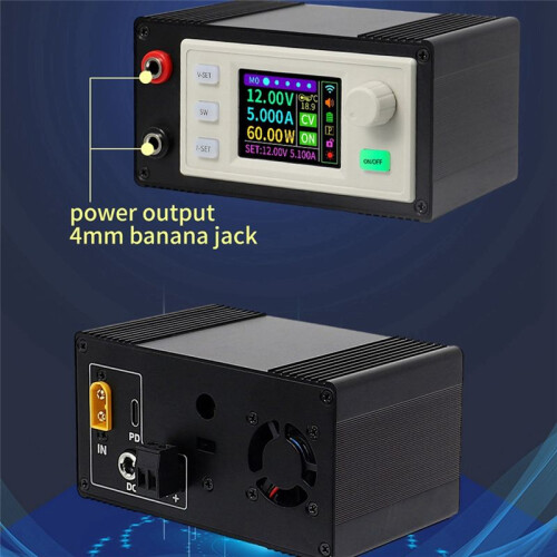 SK120S CNC Finished Adjustable  Regulated Power Supply Constant Voltage Constant Current 7A 120W Step-Down Module