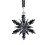 Crystal snowflake ornament clear acrylic 1 piece 1