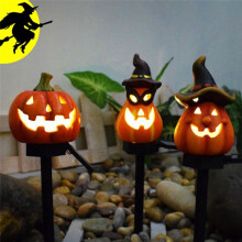 Pumpkin Solar Lights Garden Light Halloween Lights Outdoor Decor Lights Ground Lighting Home Decor,B