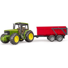 Bruder 09820 John Deere 6920 with Tipping Trailer