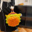 (Messenger Bags) Novelty Hamburger Backpack Multi-Compartment Hamburger Backpack School Supply 4