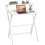 Homcom HOMCOM 70 cm Folding Computer Desk for Small Spaces Bedroom, White 2