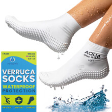 Verruca Socks for Kids Swimming, 100% Latex Swim Socks for Kids & Adults