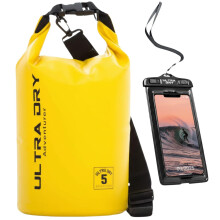 Premium Waterproof Bag, Sack with Phone Dry Bag and Long Adjustable Shoulder Strap Included, Perfect for Kayaking/Boating/Canoeing/Fishing/Rafting/Sw