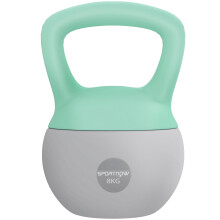 SPORTNOW Soft Kettlebell, 8kg Kettle Bell with Non-Slip Handle for Home Gym Weig