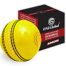 ONEGlobal Incrediball Junior Soft Practice Cricket Ball | Outdoor & Indoor Rubbe