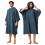 Winthome Changing Bath Robe, Surf Poncho Towel with hooded (M, Dark Blue) 1