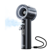 KIMMOO Handheld Portable Turbo Fan with Mist Spray, Powerful 25000 RPM, Speed (1