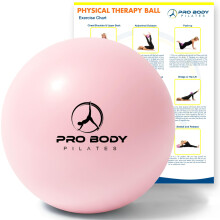 ProBody Pilates - 9 Inch Pilates Exercise Ball for Physical Therapy, Stability B